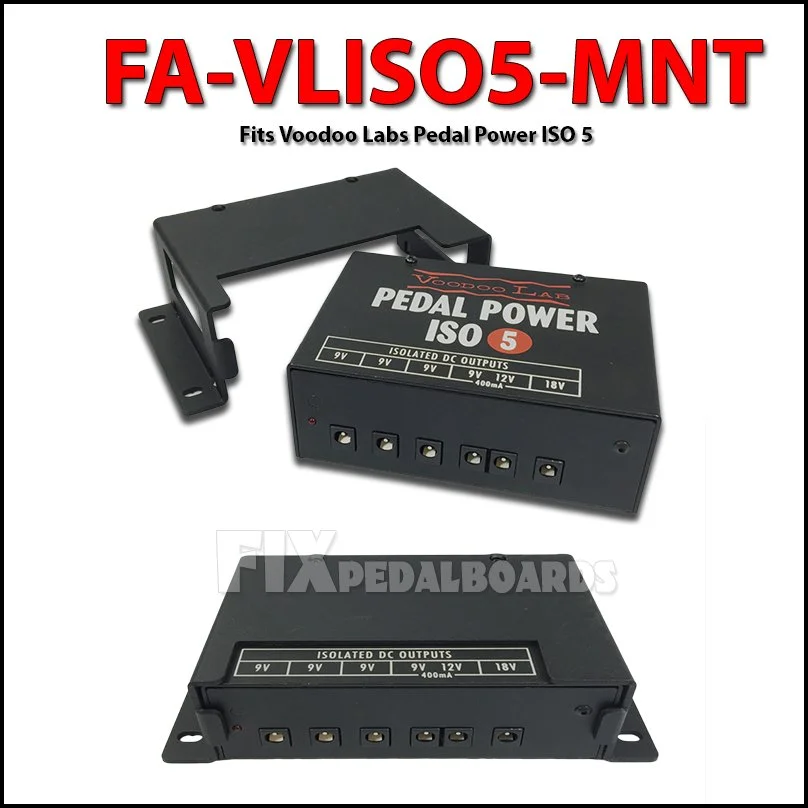 Mounting Bracket for Voodoo Labs PP2+ — FIX Pedalboards